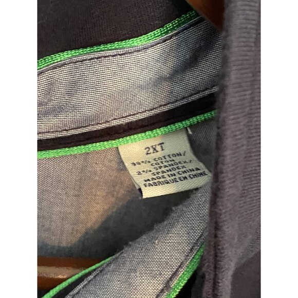 Seattle Seahawks Blue 1/4 Zip Pullover Men's 2XL Tommy Bahama NFL - Picture 12 of 12